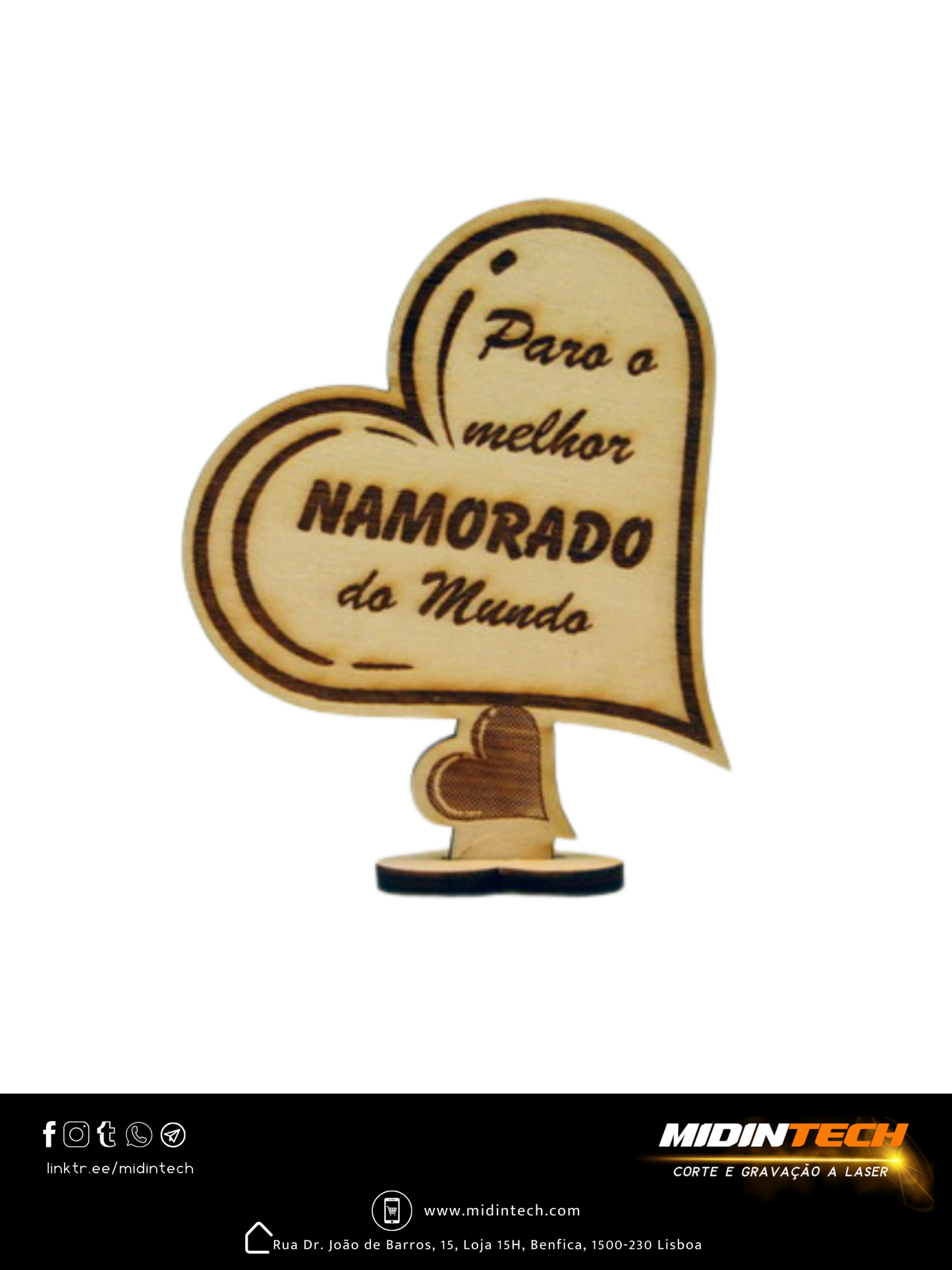 1001 | Alusivo Coração Namorado #Amor-3