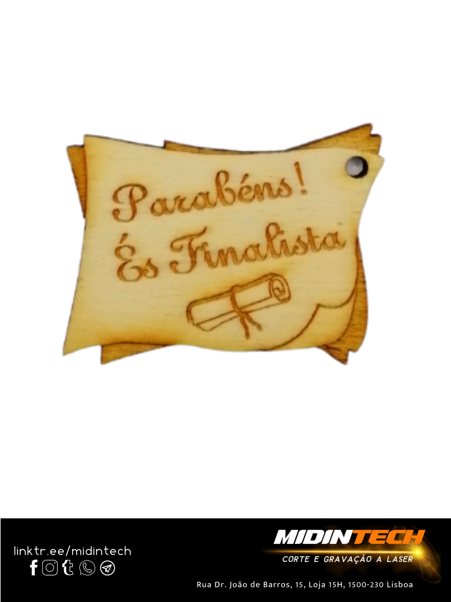 1004 F18 | Placa Florista #Finalista