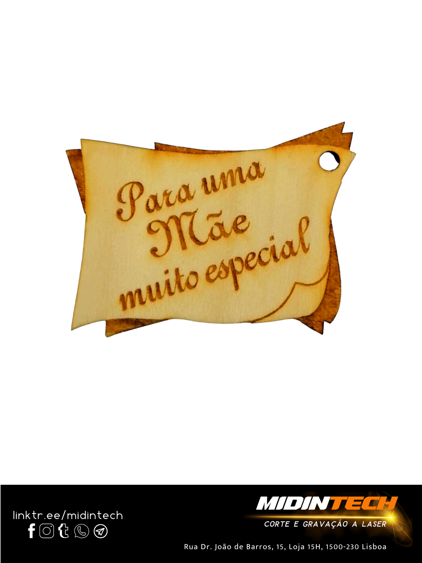 1004 F22 | Placa Florista #Mãe