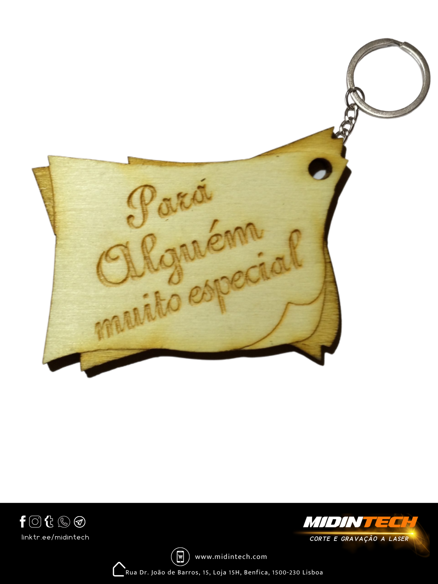 6030 F08 | Porta-Chaves Placa Florista