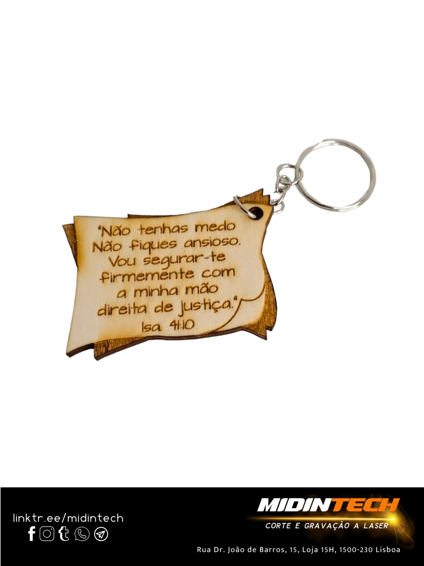 JW6030 | Porta-Chaves Florista #textobíblico-1