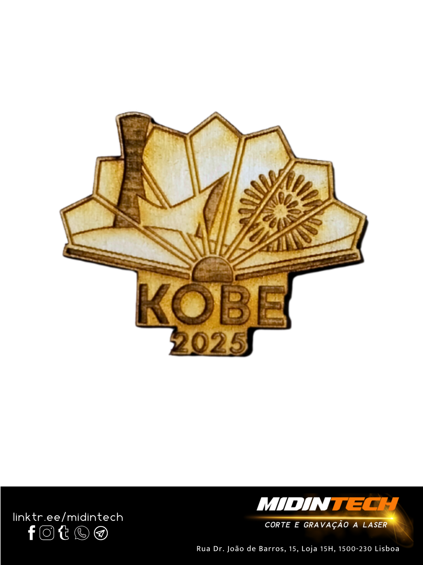 JW7104 | Íman Logo Congresso Especial #Kobe2025