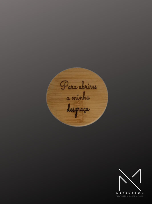 Abre caricas em madeiras#ACM03