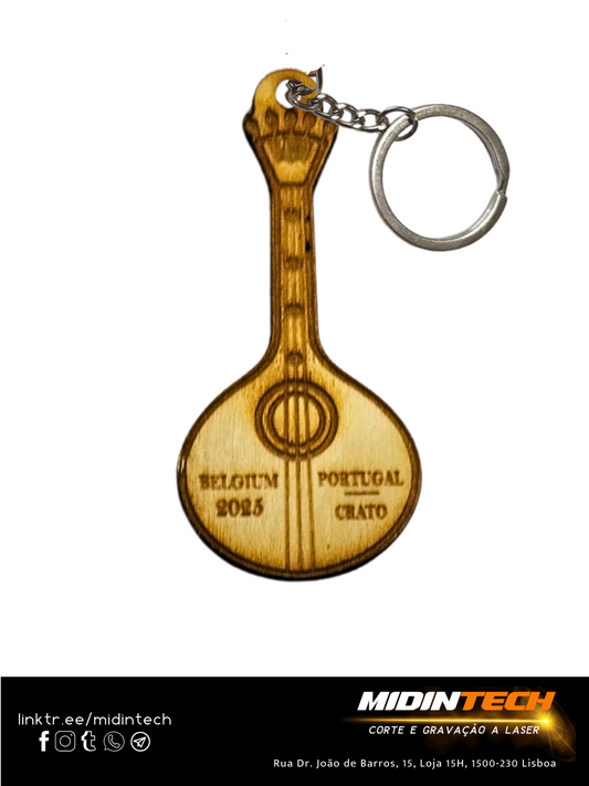 JW6042 | Porta-Chaves Guitarra Portuguesa #congresso-2