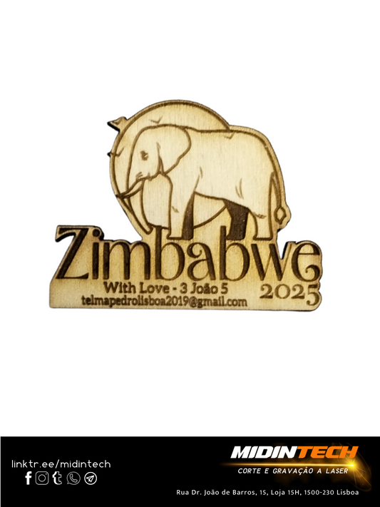 JW7103 | Íman Logo Congresso Especial #Zimbabwe2025-2