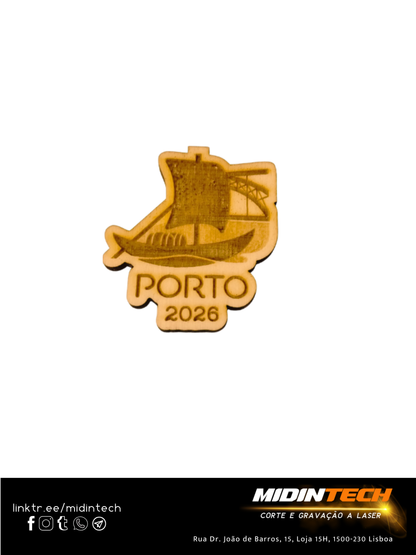 JW7300 | Íman Logo Congresso Especial #Porto2026